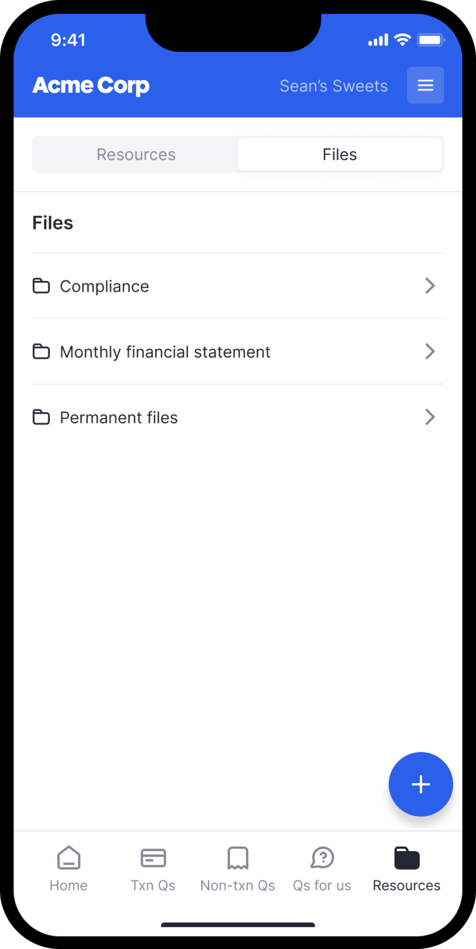 Keeper Mobile App - share files