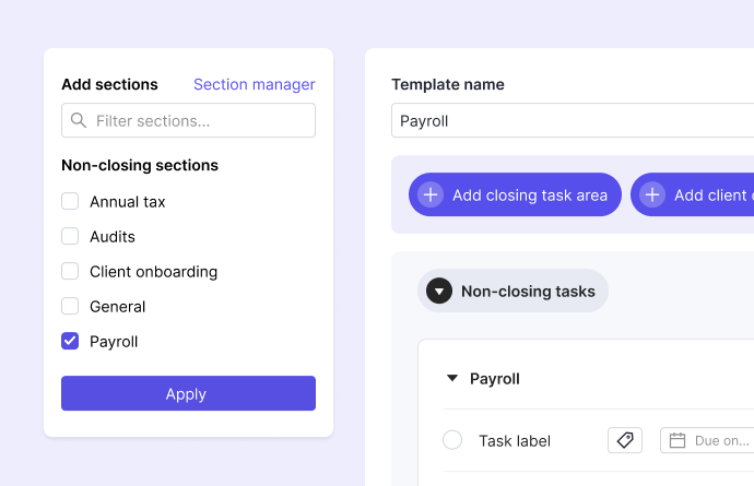 workflow payroll template